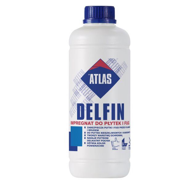 ATLAS DELFIN 1L, Līdzeklis flīžu un šuvju aizsardzībai 